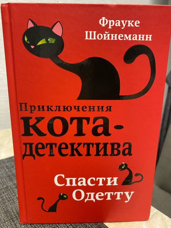 «Приключения кота-детектива» Фрауке Шойнеманн